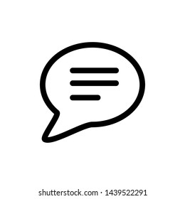 Bubble Speech and Chat Symbol Icon Vector Design Illustration