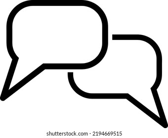 Bubble Speech and Chat Symbol Icon Vector Design Illustration.eps
