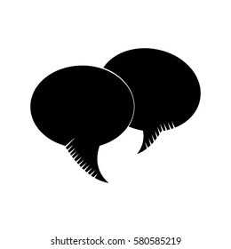 bubble speech communication dialog pictogram