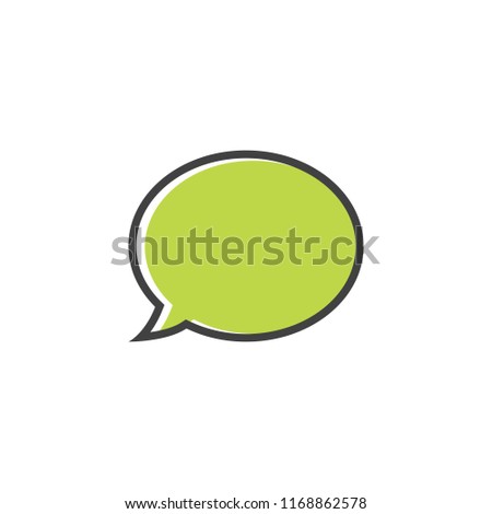 bubble speech comunication icon