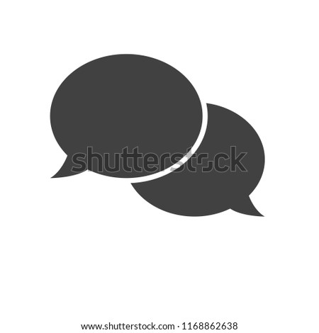 bubble speech comunication icon