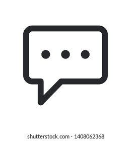 Bubble Speech Comunication Icon, Vector, Eps 10