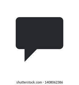 bubble speech comunication icon, vector, eps 10