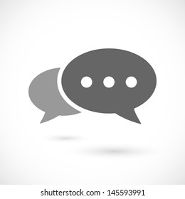 Bubble speech icon