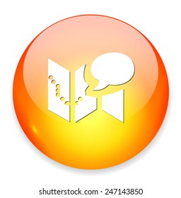 Bubble speech icon