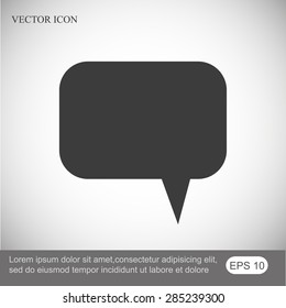 Bubble speech icon