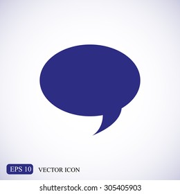 Bubble speech icon