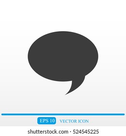 Bubble speech icon