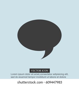Bubble speech icon