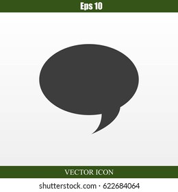 Bubble speech icon
