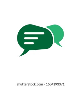 Bubble speech icon. Chat icons design. Talk bubble speech icon. Blank empty bubbles vector design elements. isolated on white background