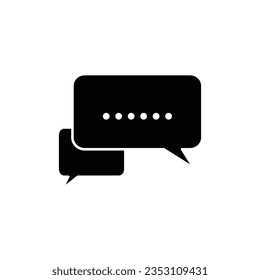 diseño de iconos de habla de burbuja, diseño de ilustración