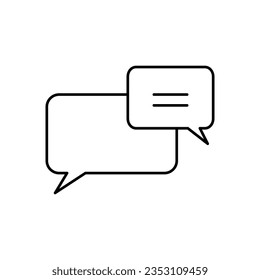 bubble speech icon design, illustration design