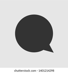 Bubble Speech Icon. Dialog, Conversation. Chat,Speak Up Symbol for Design Elements, Websites, Presentation and Application - Vector.