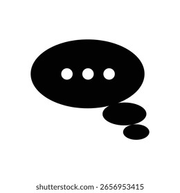 Icono de discurso de burbuja ilustración Vector diseño Plantilla