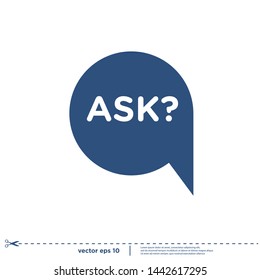 bubble speech icon logo design element