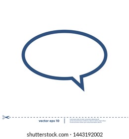 bubble speech icon logo design element