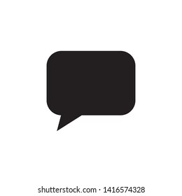 bubble speech icon logo vector illustration