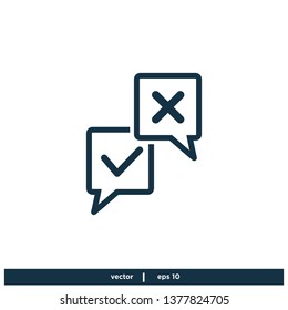 bubble speech icon surver reaction symbol - vector