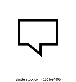 Icono De Voz De Burbuja En El Vector De Diseño De Moda Eps 10