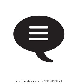 bubble speech icon vector