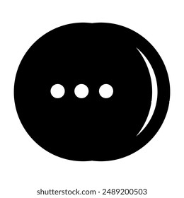 Bubble speech icon vector. Chat, discussion icon symbol illustration. Conversation icon for web and mobile app