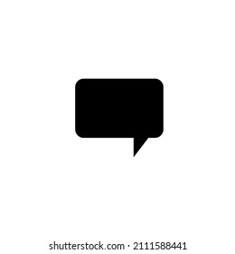 Bubble speech icon vector design templates on white background