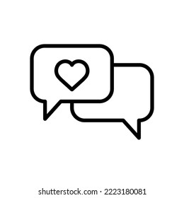 bubble speech icon vector design template in white background