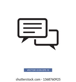 bubble speech icon vector illustration