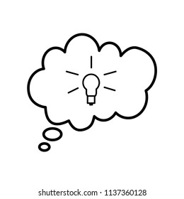 bubble speech icon vector template