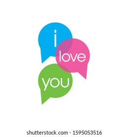 Bubble Speech Illsutration Vector Template