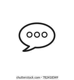 bubble speech illustration, flat design best vector bubble speech illustration 