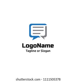Bubble speech logo concept. Bubble speech icon. Conversation symbol. Translate symbol. 