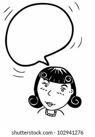 bubble speech from mom