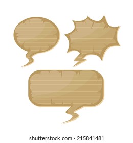 Bubble Speech Sketch Paper Style