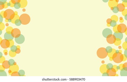 Bubble style abstract background collection