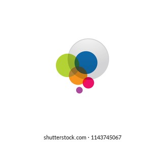 Bubble symbol illustration