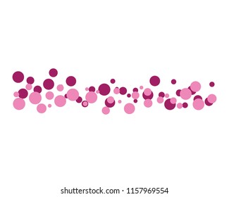 Bubble symbol illustration