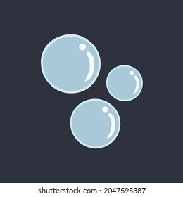 Bubble Symbol. Social Media Post. Vector Illustration.