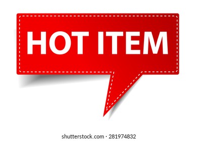 Bubble Talk, Hot Item
