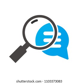 bubble talk logo. communication icon. dialogue symbol. vector eps 08.