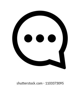 bubble talk logo. communication icon. dialogue symbol. vector eps 08.