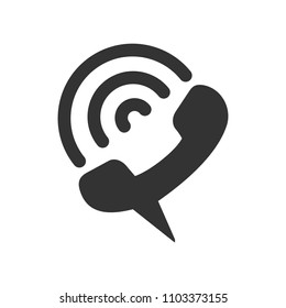 bubble talk logo. communication icon. dialogue symbol. vector eps 08.