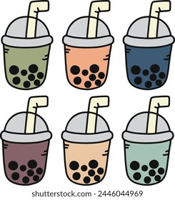 bubble tea boba cup drink