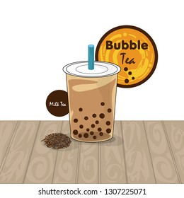 bubble tea graphic cup