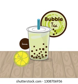 bubble tea graphic cup