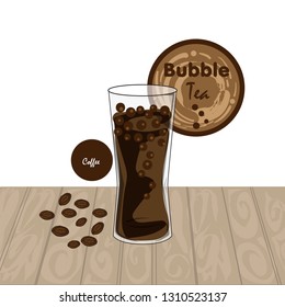 bubble tea graphic cup