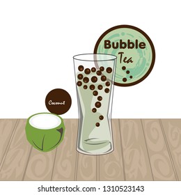 bubble tea graphic cup