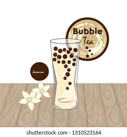 bubble tea graphic cup