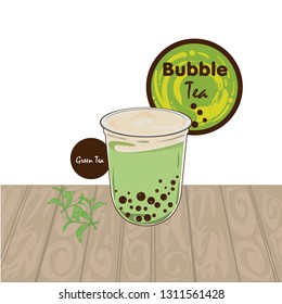 bubble tea graphic cup